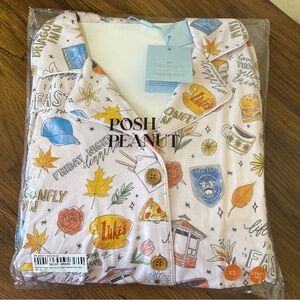 NWT Posh Peanut Gilmore Girls Pink Pajama Set – Women’s XS (00)